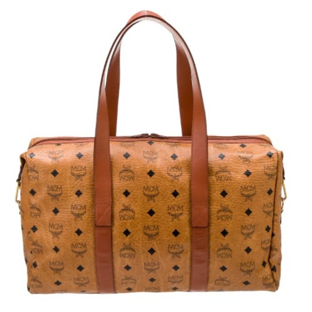 MCM Golf Collection Visetos Tote **RARE** - Picture 4 of 9